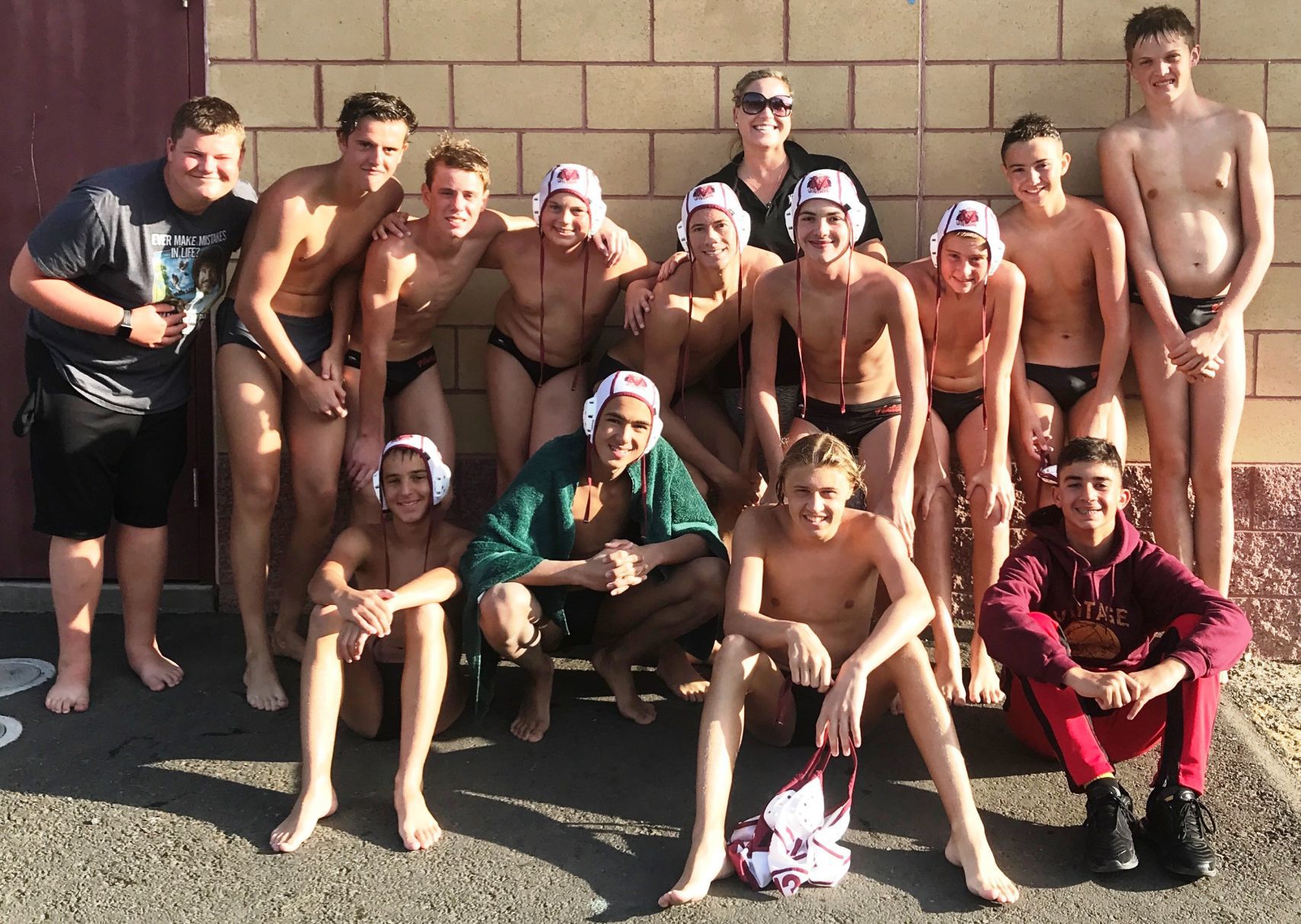 Vintage High junior varsity boys water polo